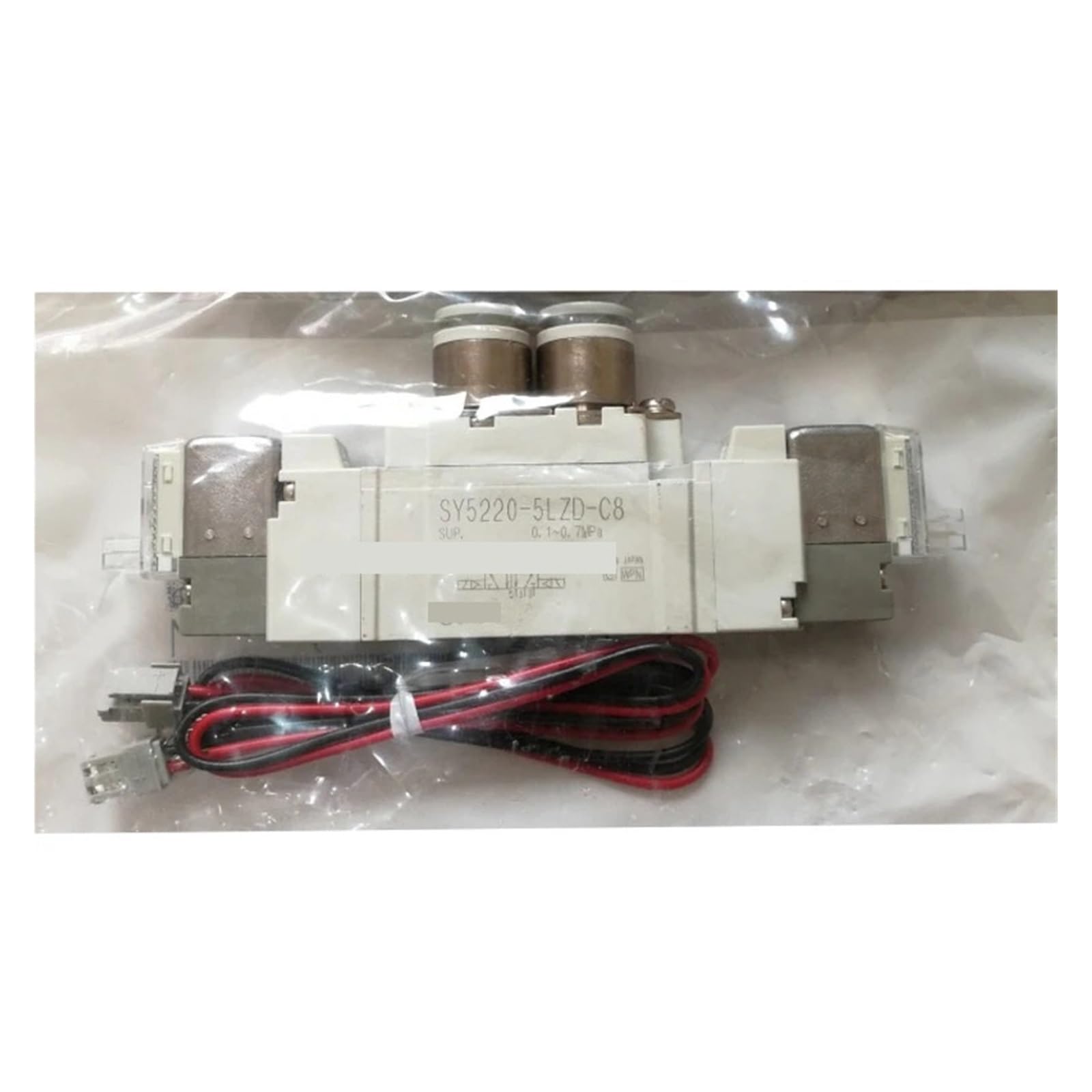 Électrovanne SY5220-5LZD-C6 évite les fuites d'air et stabilise les vérins 5/2