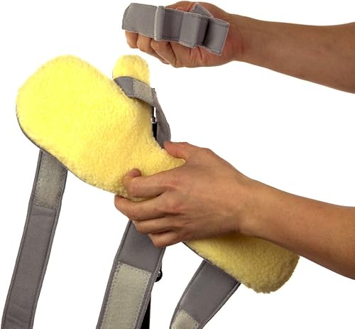 Miniatura 3 de Centron Foam Rest & Sleep Soporte de posicionamiento de mano y férula para muñeca, lado derecho (niño WRS06AGR