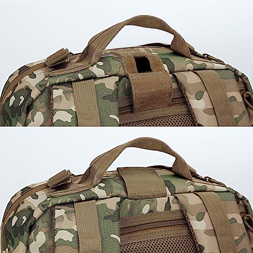 Image of REEBOW GEAR Tactical Backpack for Men Military Tactical Bag Pack Army Molle Survival Bags Backpacks Comouflage