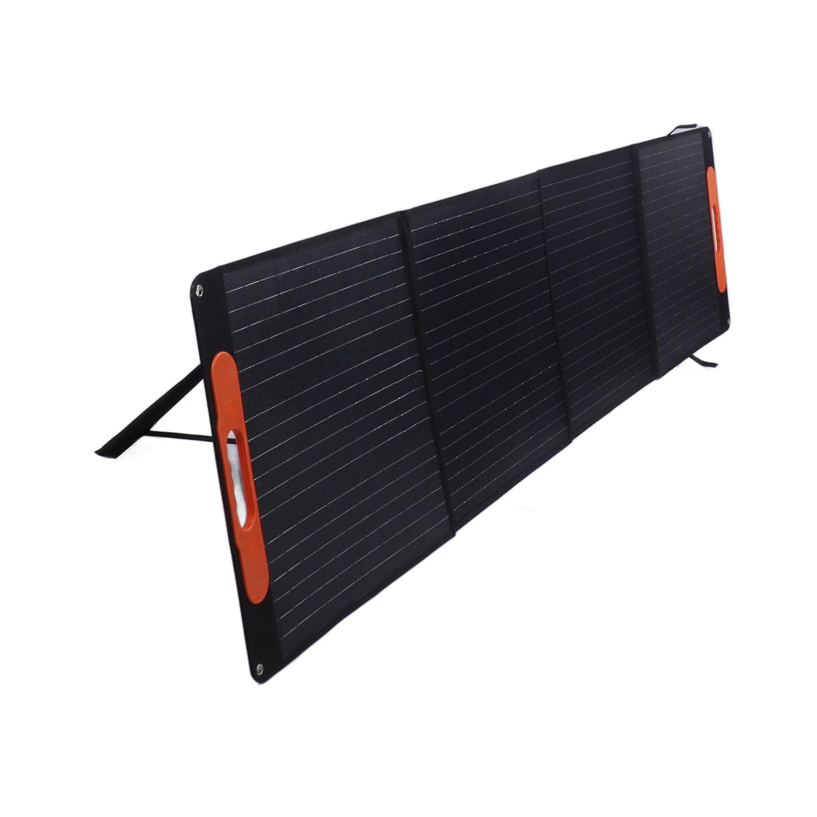 Ładowarka do paneli słonecznych, 4-składana, przenośna ładowarka do paneli słonecznych, składany panel słoneczny 200 W 18 V, do podkładki pod laptopa, wysoka wydajność, lekka konstrukcja