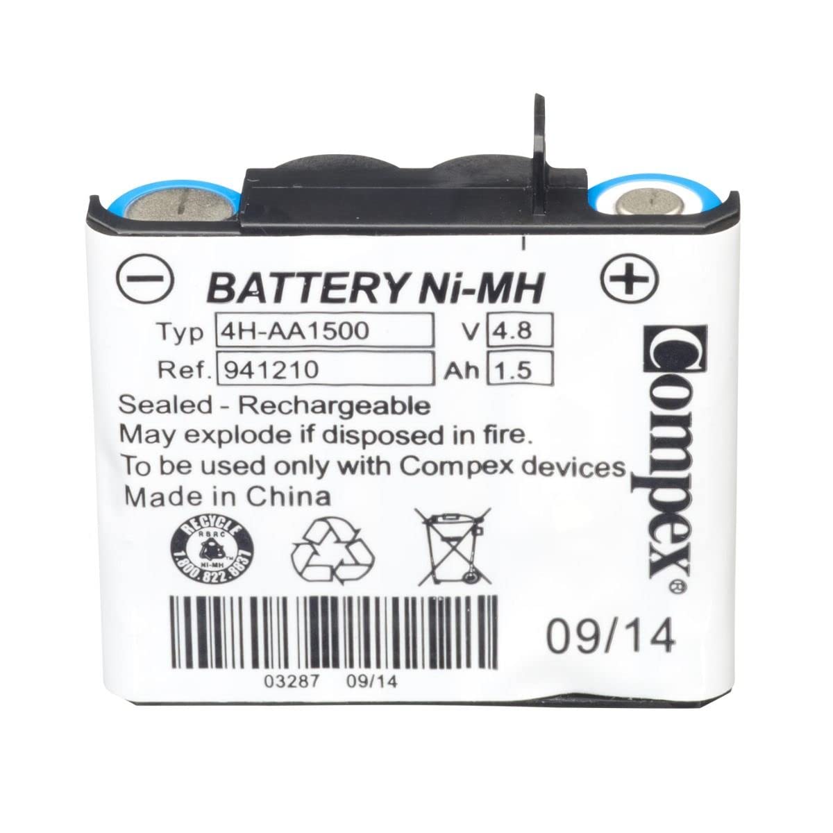 Compex Pacco batteria
