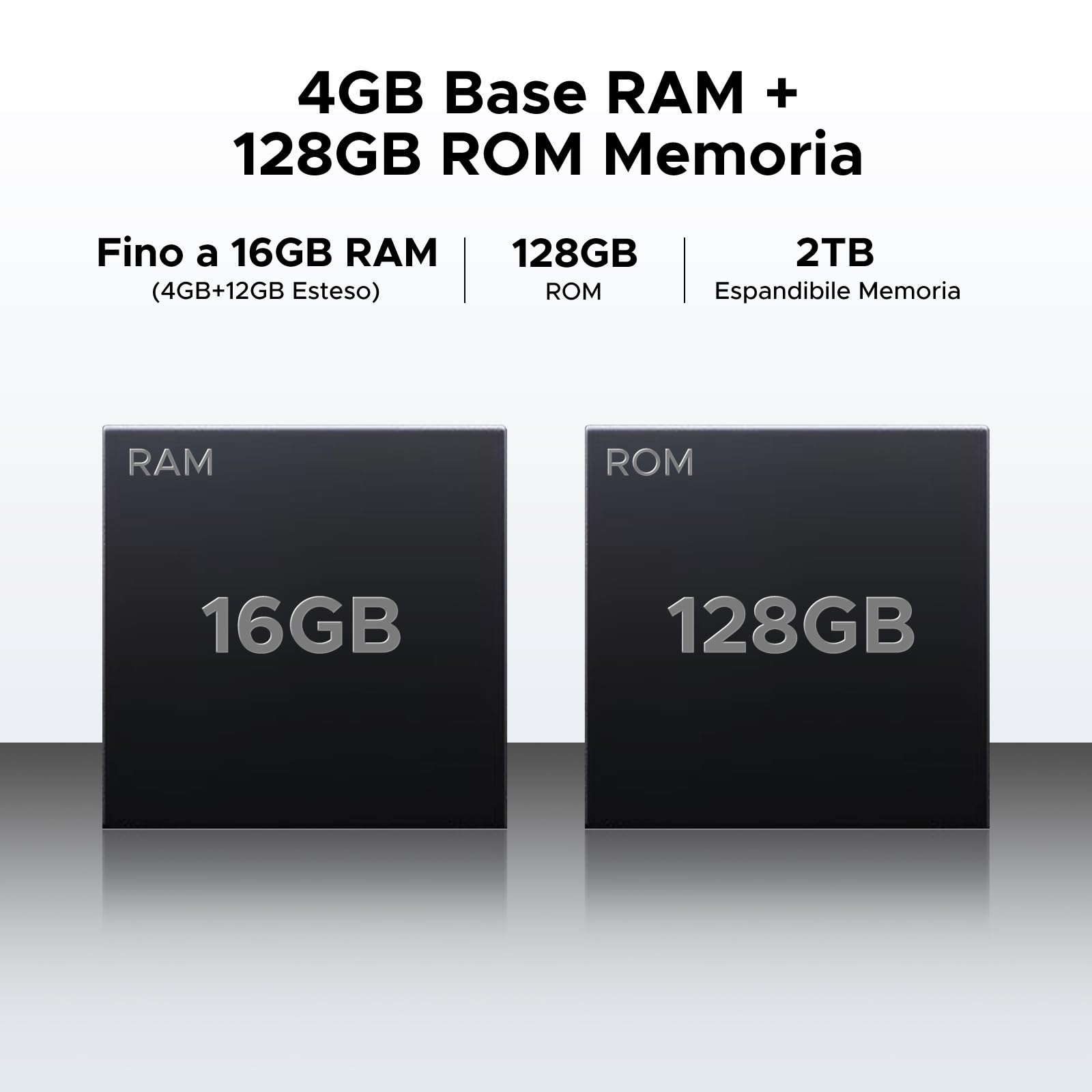 DOOGEE N55 Android 16 Smartphone, 16GB+128GB/2TB TF, 90Hz 6.56" HD+Display Telefono, UNISOC T7200, 13MP+8MP Camera Cellulare, 5150mAh Batteries Telefoni, 4G Dual SIM/Widevine L1/Face Unlock, Natural