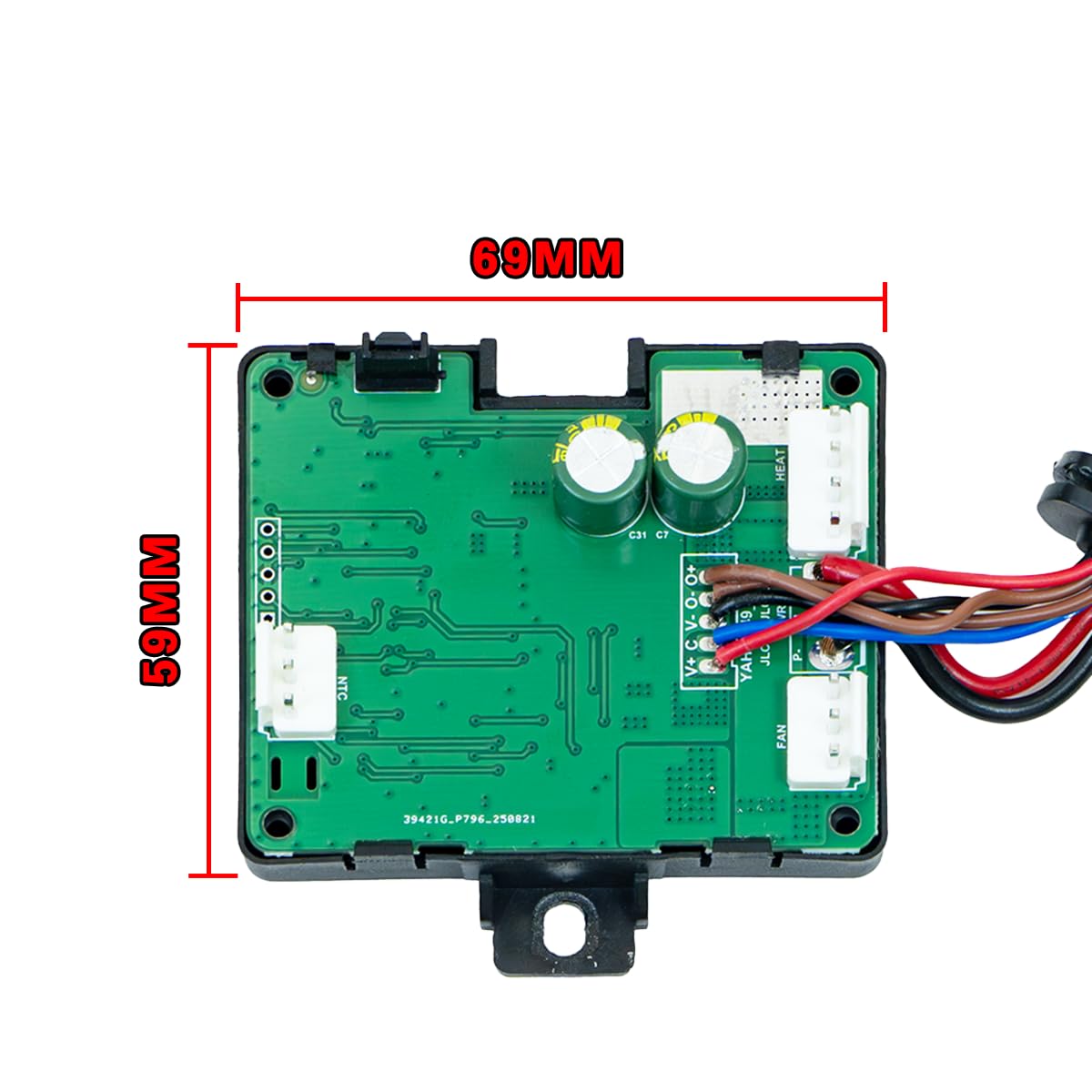 Sunster Luftheizung Motherboard, Diesel Standheizung Steuerplatine, Auto Standheizung Ersatzzubehör für 5KW 8KW Lufterhitzer