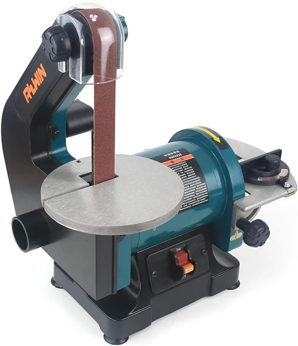 300W Belt Polishing Machine Sander 125mm Sand Disc Small Tabletop For Woodworking Grinder Polisher,Practicality