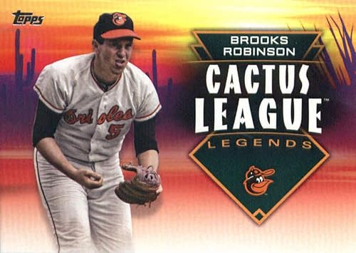 Miniatura 2 de 2019 Topps Cactus League Legends Baseball #CLL-10 Brooks Robinson Baltimore Orioles Official MLB Trading Card