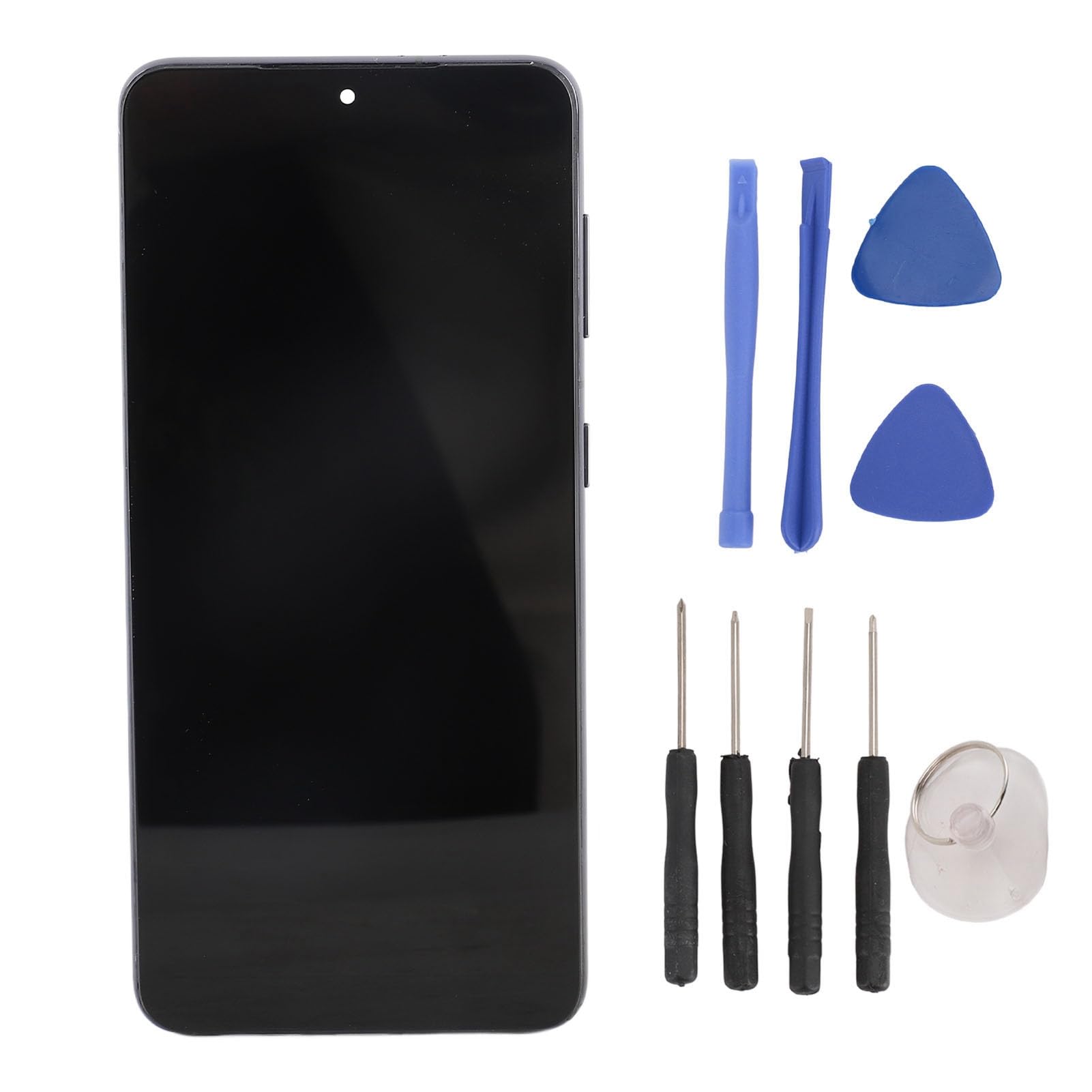 GOWENIC Display TFT Assemblato Completo per S21 |Sostituzione dello Schermo del Telefono con Cornice e Strumenti di Riparazione
