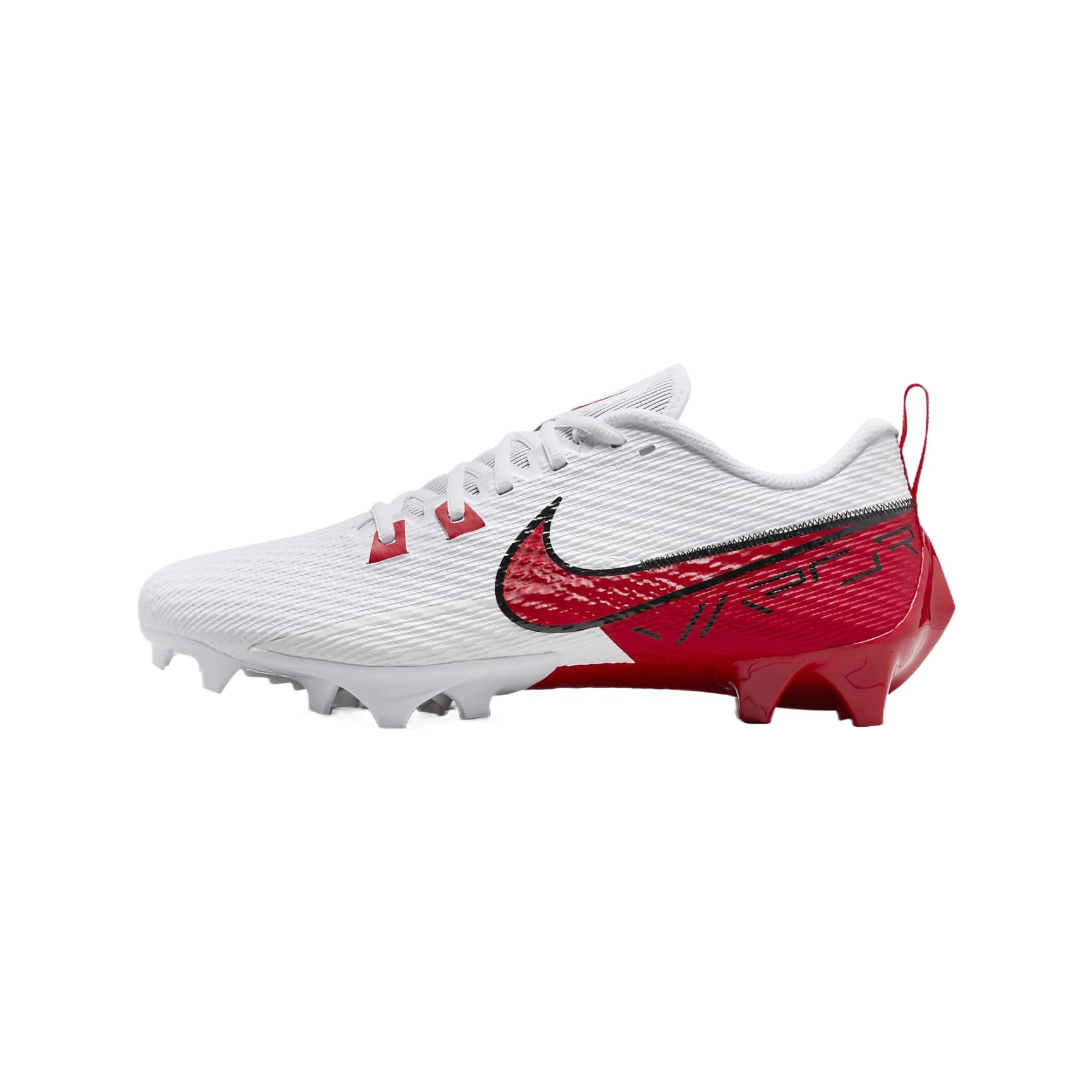 Nike Vapor Edge Speed 360 2 Men's Football Cleats (FQ4045-102, White/Black/University Red) Size 16