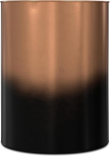 Miniatura 93 de SIMPLIHOME Preston - Mesa auxiliar de metal industrial moderna de 22 pulgadas de ancho en cobre antiguo, totalmente montada para la sala de estar y