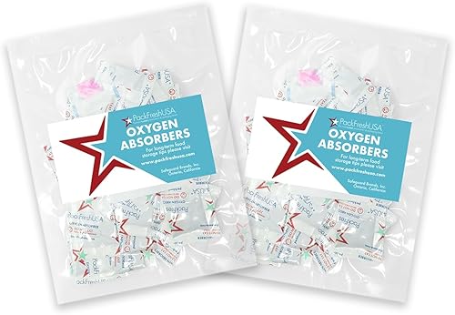 Paquete de 200 paquetes de absorción de oxígeno de 30 cc, grado alimenticio, no tóxico, conservación de alimentos, guía de almacenamiento de