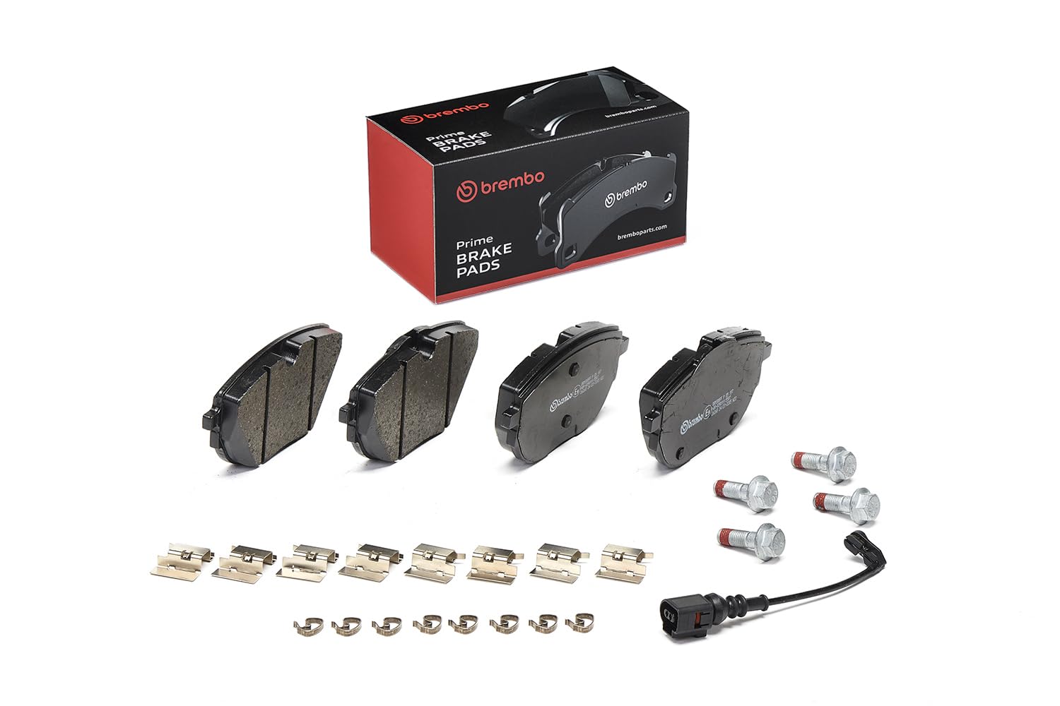 Brembo Prime – Pastiglie Freno Anteriori, Set 4 Pezzi, Per Auto (Lunghezza 136 Mm) – Qualità OE, Performance E Comfort - 5