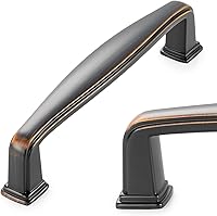 Vista 24 de KOOFIZO Paquete de 20 tiradores de gabinete de cocina de níquel cepillado de 3 pulgadas, manijas de gabinete de color plata satinada, herrajes