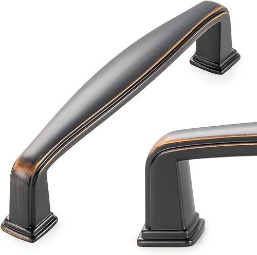 Miniatura 24 de KOOFIZO Paquete de 20 tiradores de gabinete de cocina de níquel cepillado de 3 pulgadas, manijas de gabinete de color plata satinada, herrajes