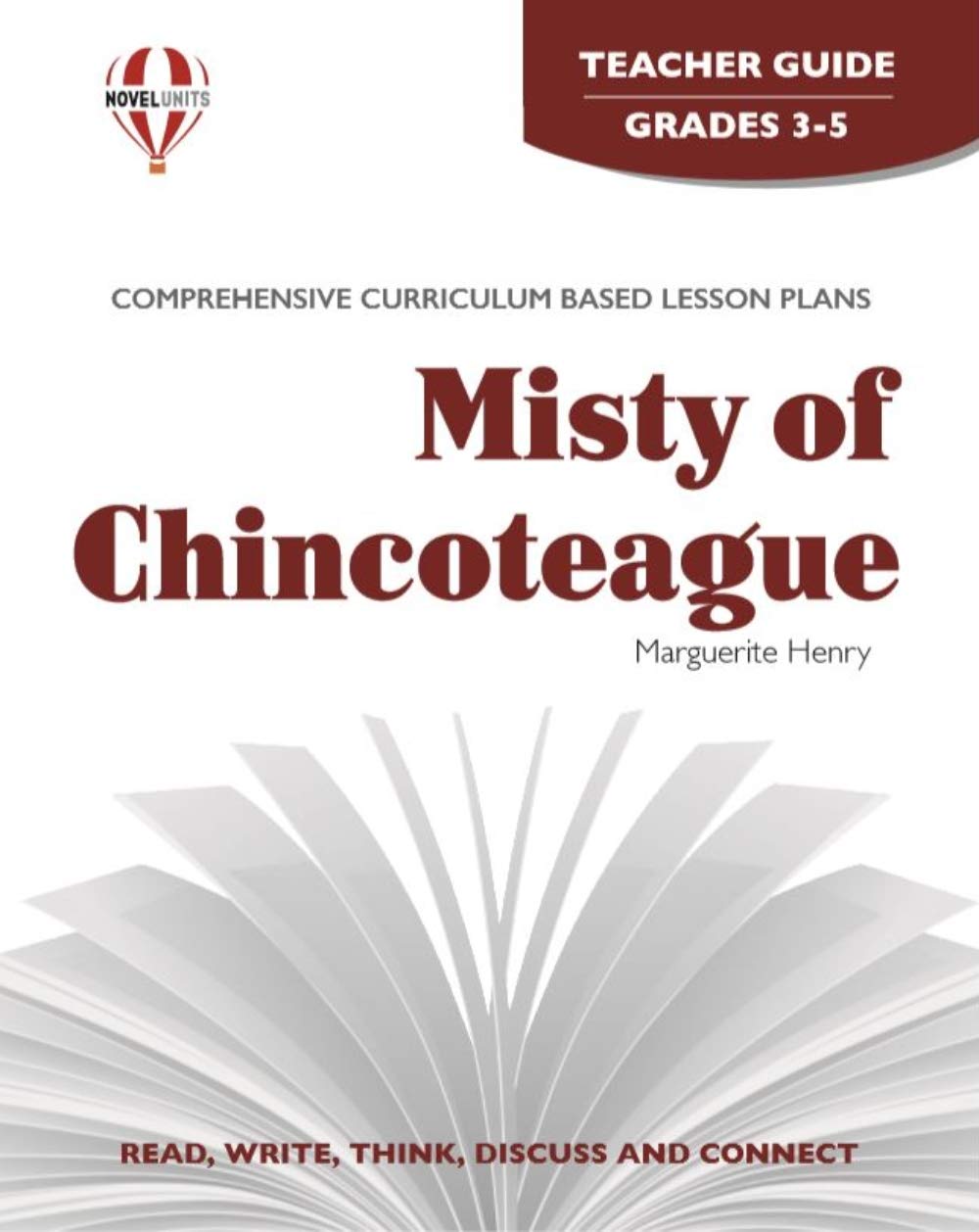Misty Of Chincoteague - Teacher Guide by Novel Units