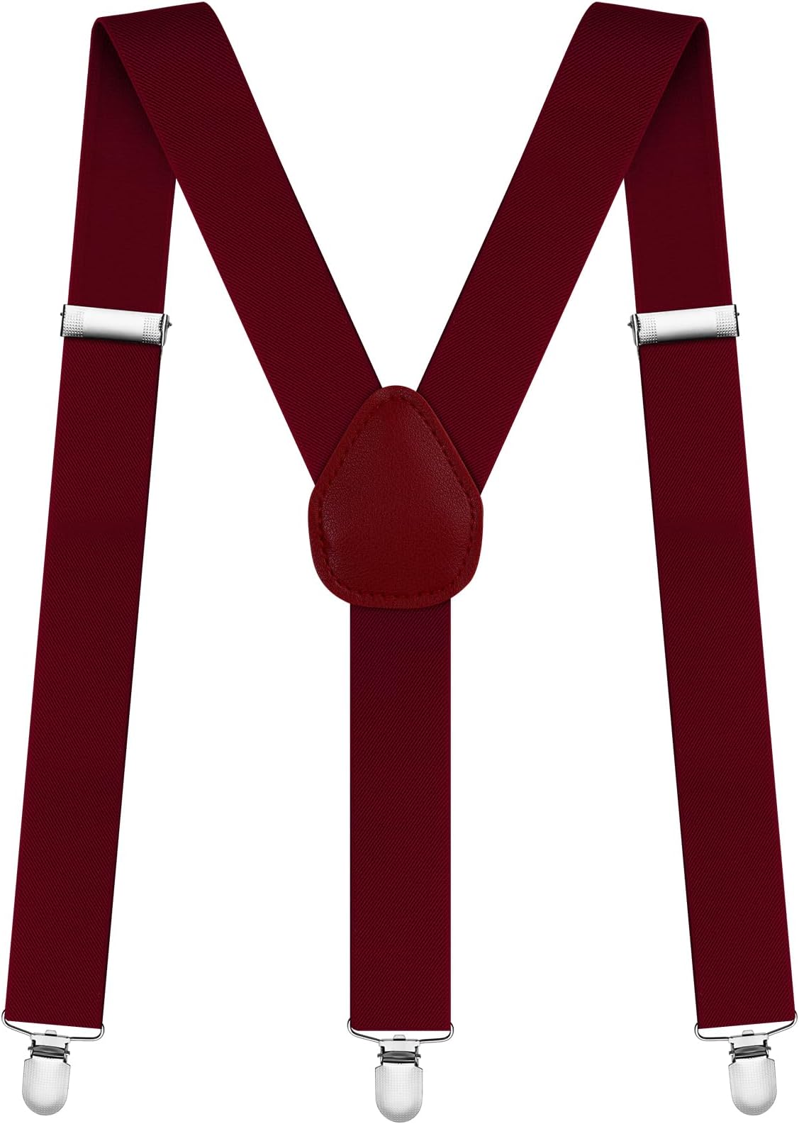 Mens Braces, Mens Suspenders with Strong Metal Clips, 3.5cm Wide Heavy Duty Suspenders for Men Women Business Wedding Casual