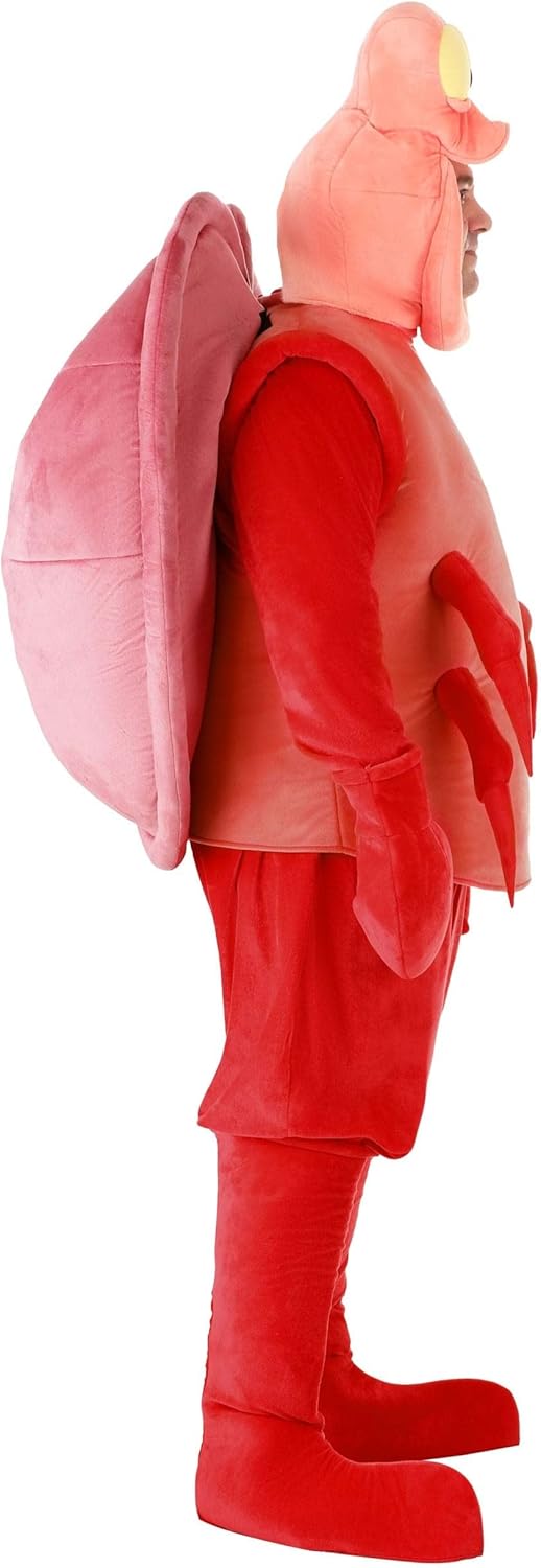 Disney The Little Mermaid Sebastian Plus Size Men's Costume, for Halloween, Cosplay, Beach Theme Party & Dress Up - Image 5