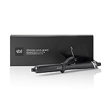 ghd Chronos Curve Grand Tong Arricciacapelli Professionale in Nero – Per Ricci Voluminosi che Durano a Lungo – Ideale per Capelli Medi e Lunghi (Presa EU)