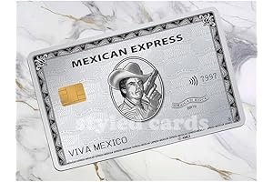 Mexican Express Credit Card Sticker, Debit Card Skin, Credit Card Skin Cover