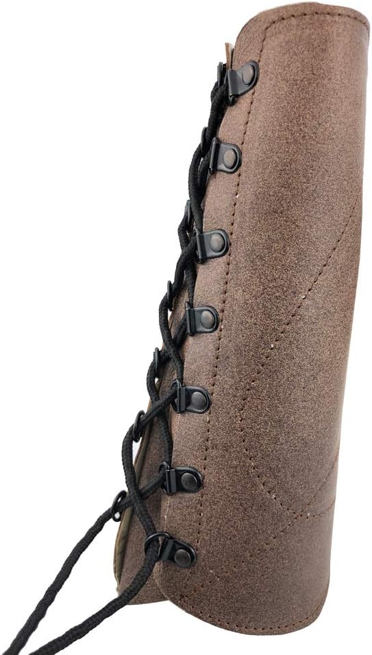 ArcheryMax Handmade Leather Arm Guard Bow Hand Shooting Arm Guard : Sports & Outdoors