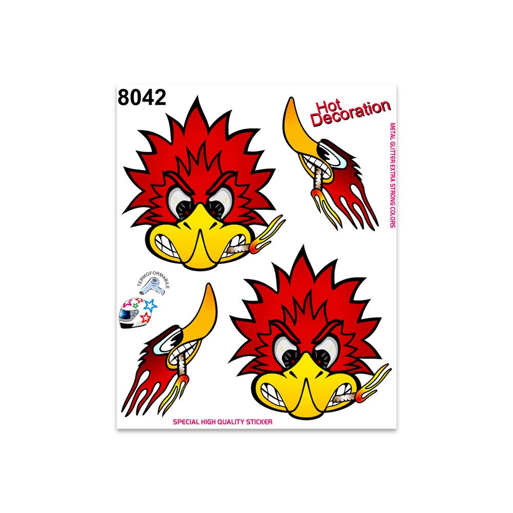 Quattroerre Stickers Woodpecker, 14 x 16 cm