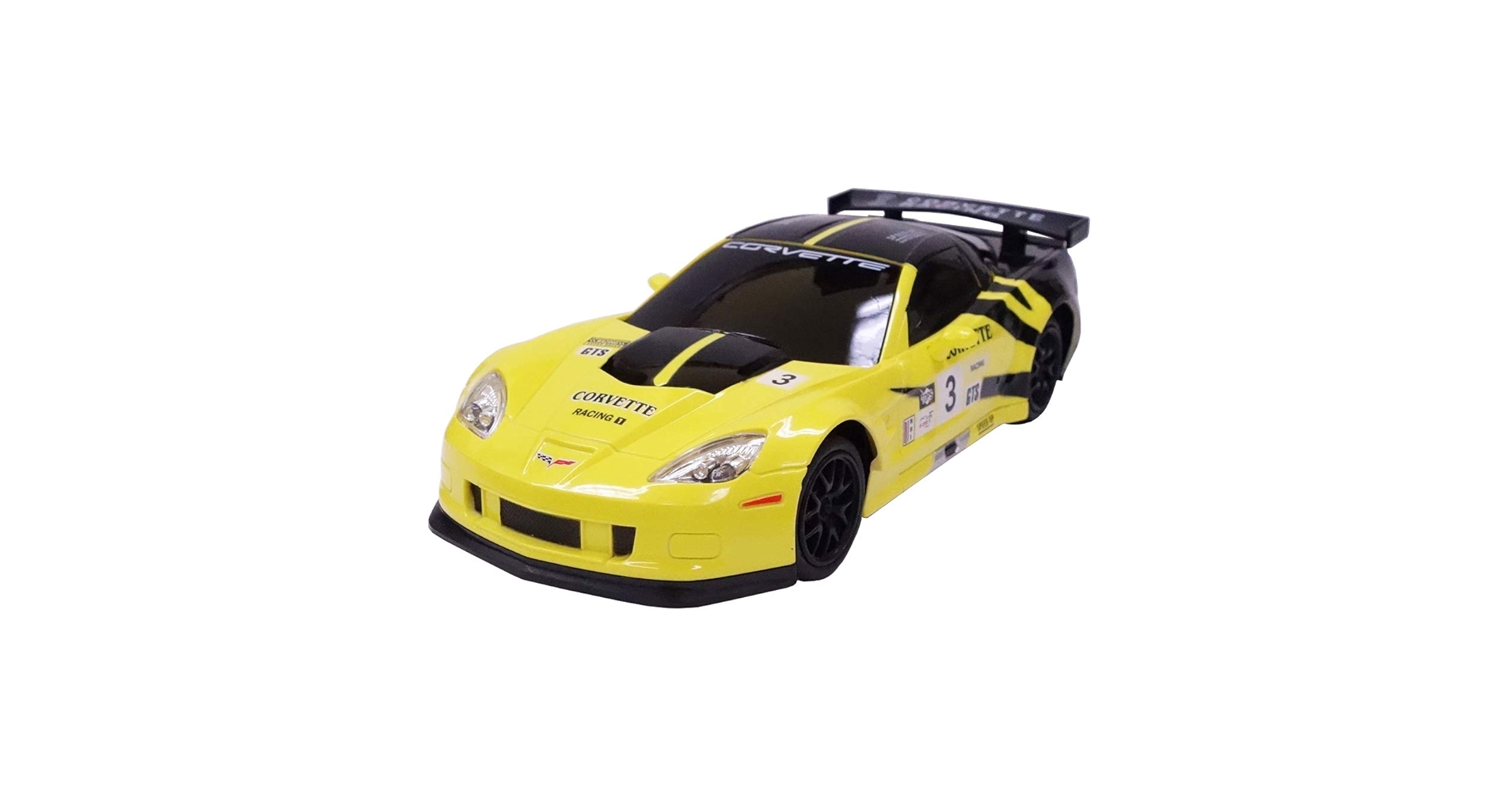 Amazon | 2.4GHz 1/24 RCカー コルベット C6.R イエロー