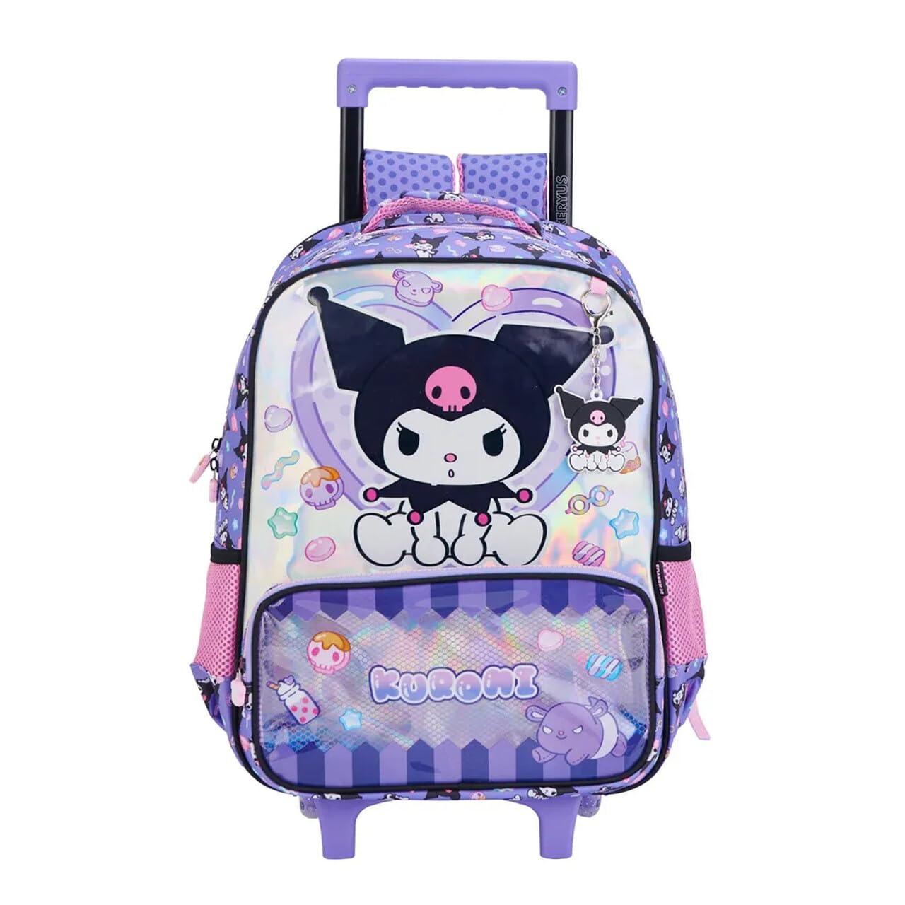 Mochila de Carrinho Kuromi XERYUS - 40CM C/Alça Costas | Amazon.com.br