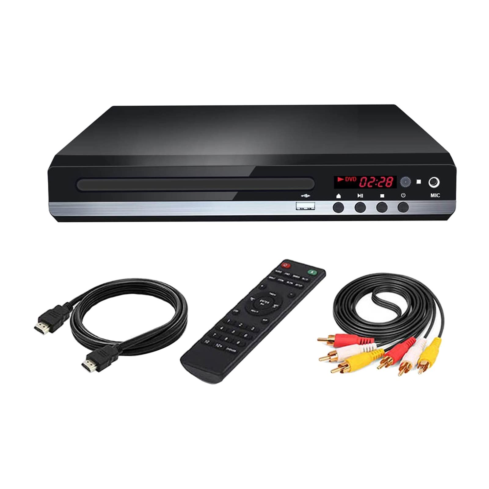 DVD Región de Jugadores Gratis UHD 1080P Compacto CD Jugador for casa VCD Discos Portátil