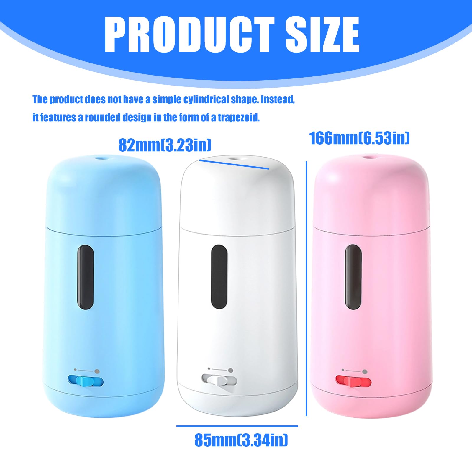 Taille-crayon automatique portable 3 modes réglables Arrêt automatique pour dessiner des crayons 7 mm-8 mm Efficace