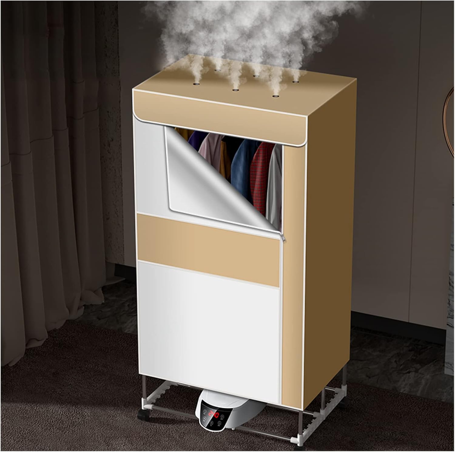 Foldable large capacity Heated Airer Cover Only, Intelligent Constant Temperature Remote Control