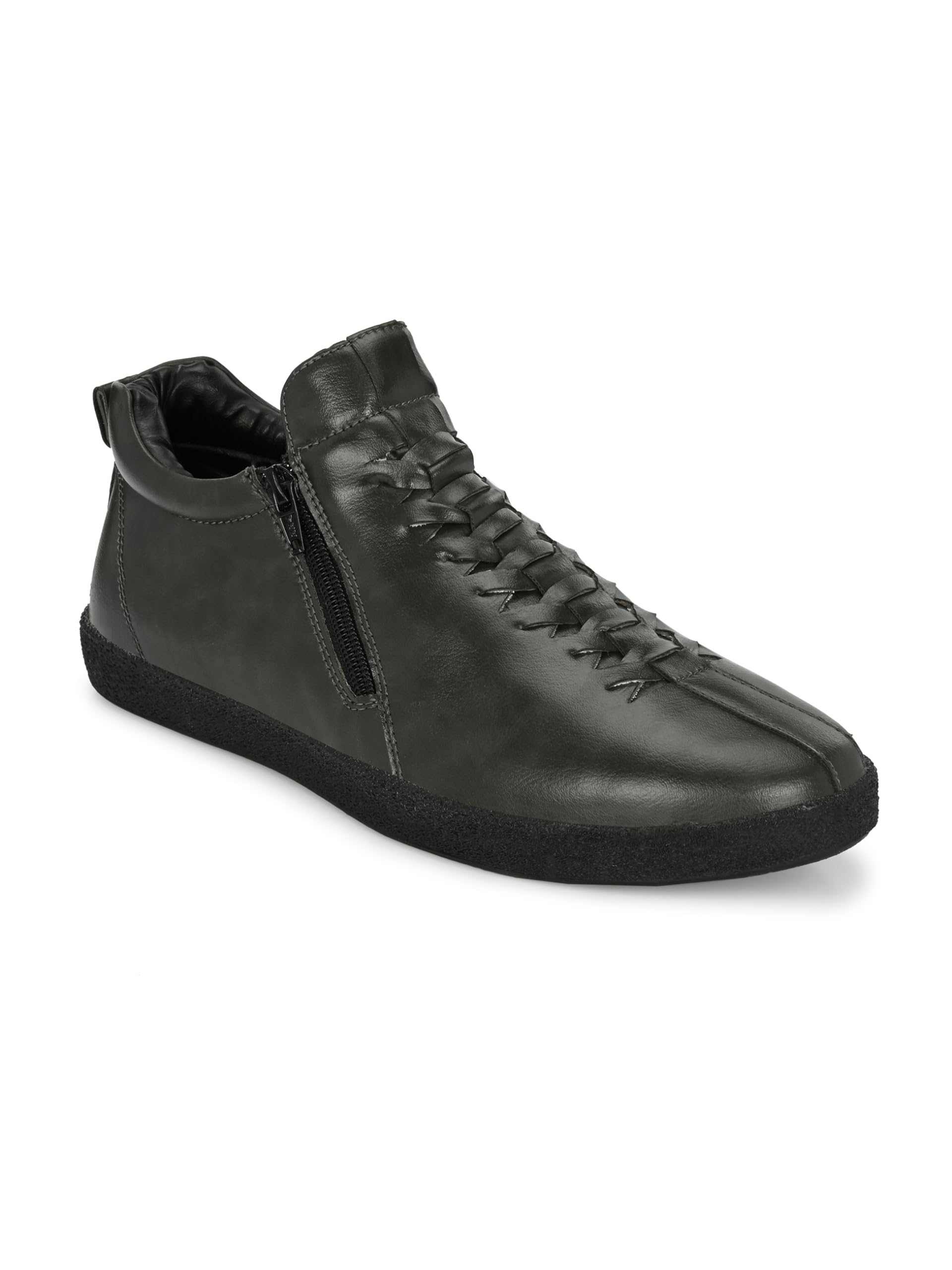 San Frissco Mens Sneaker High Top Ankle Boots For Office