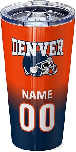 Miniatura 37 de OAOANS Taza de café de acero inoxidable personalizada con tapa sellada, regalo de ventilador aislado mantiene las bebidas frías y calientes. Diseño