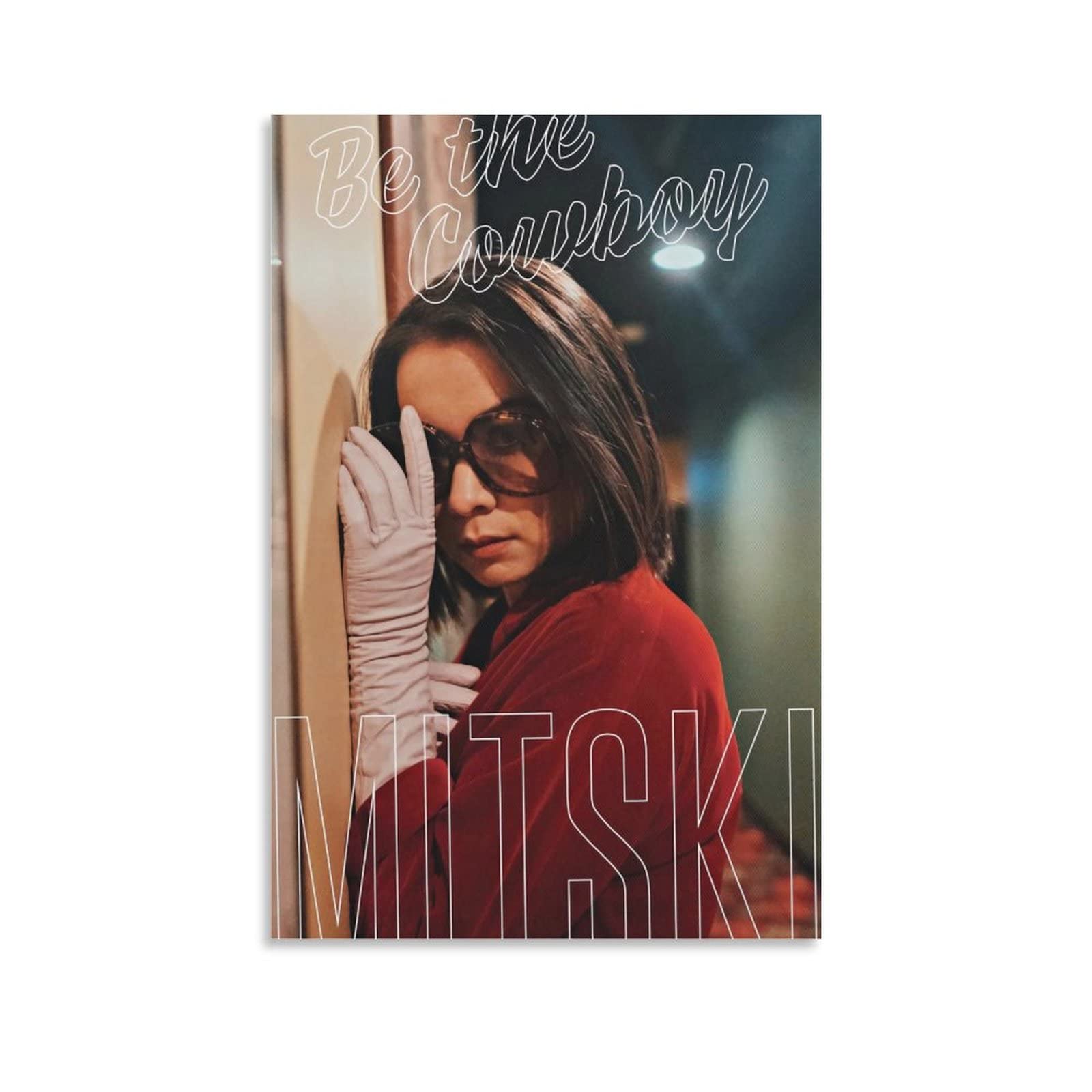 Mitski Be the Cowboy ポスターつき Mitski Poster Be The Cowboy Album Music Poster Canvas Wall Art