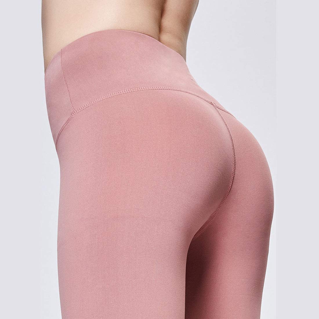 Moda Leggins Sportivi Donna, Leggings a Vita Alta, Collant da Corsa da Donna Pantaloni da Yoga Elasticizzati Pantaloni Sportivi Slim Fit Elegante, A, L