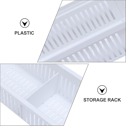 Miniatura 5 de 1 escurridor elástico para no bañera, estante retráctil expandible para botellas, suministros de baño, organizador de baño, soporte de vela