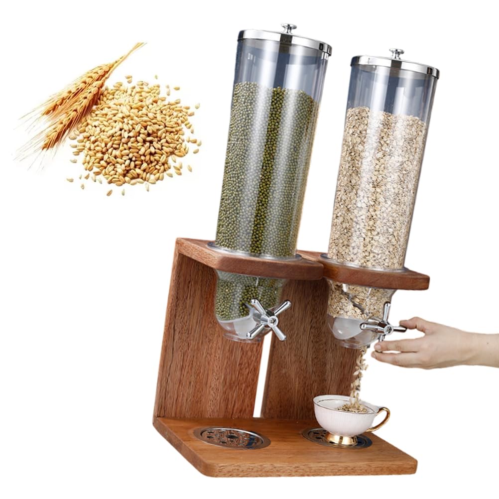 Dispensador de cereales de 7.5L ideal para bufés de hotel y barras de desayuno en casa