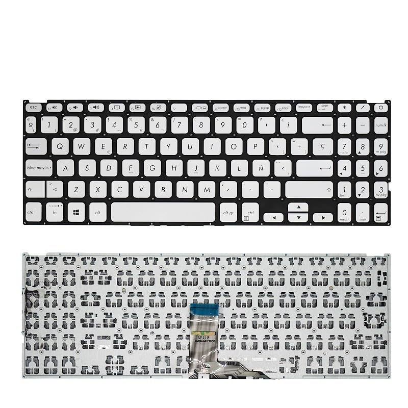 Clavier ASUS Vivobook X512 bloqué ? Solution de remplacement US argenté pour série V5000