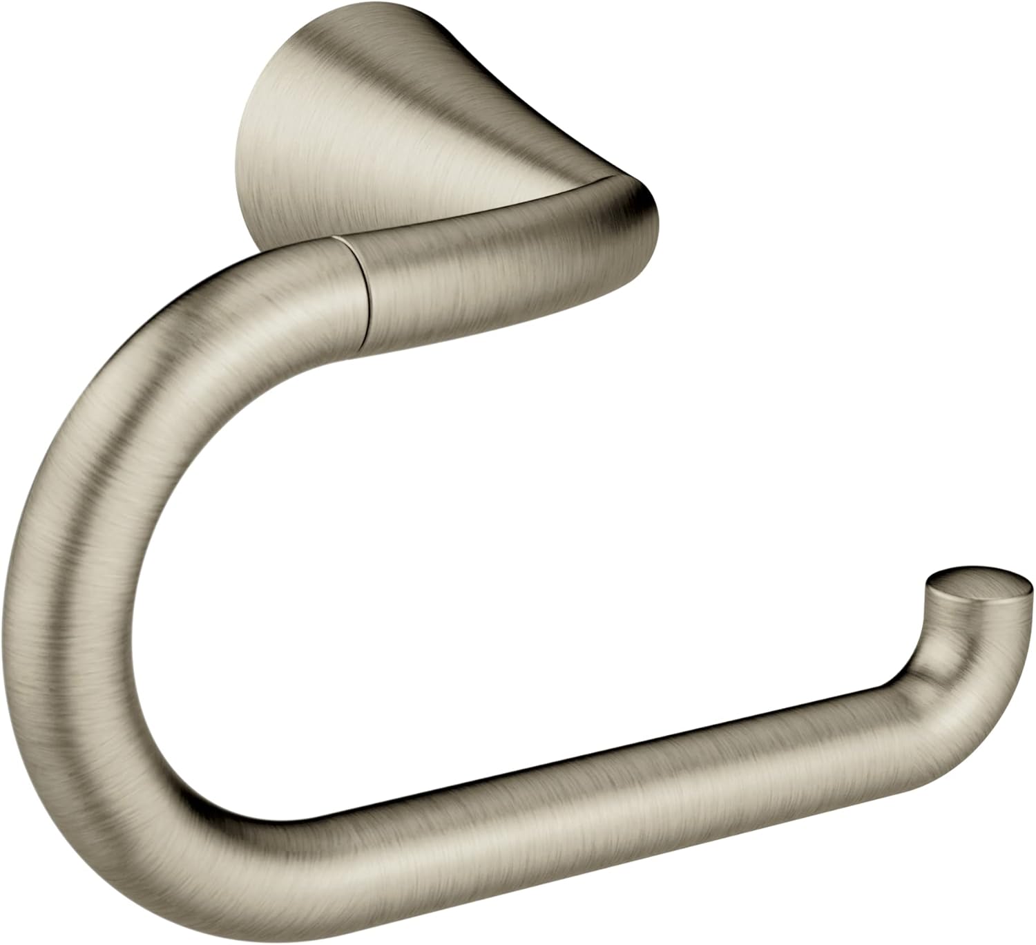 Brushed Nickel Modern Wall Mounted Toilet Paper Holder