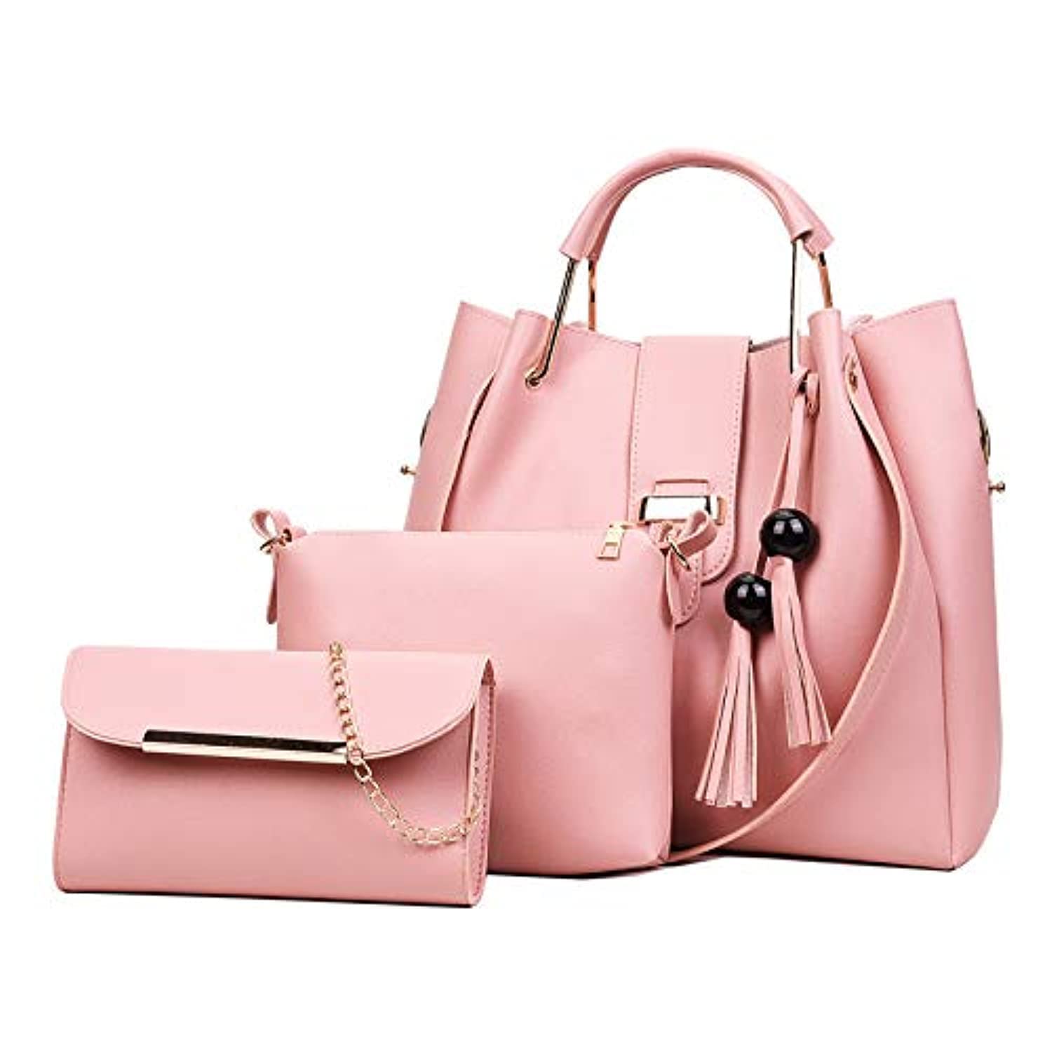 Womens Purse and Handbag Bag Set Handle Shoulder Bag