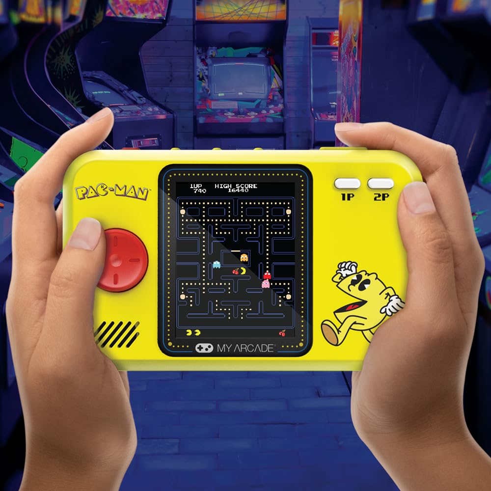 My Arcade DGUNL-7143 Pac-Man Pocket Player Pro Przenośny system do gier z futerałem