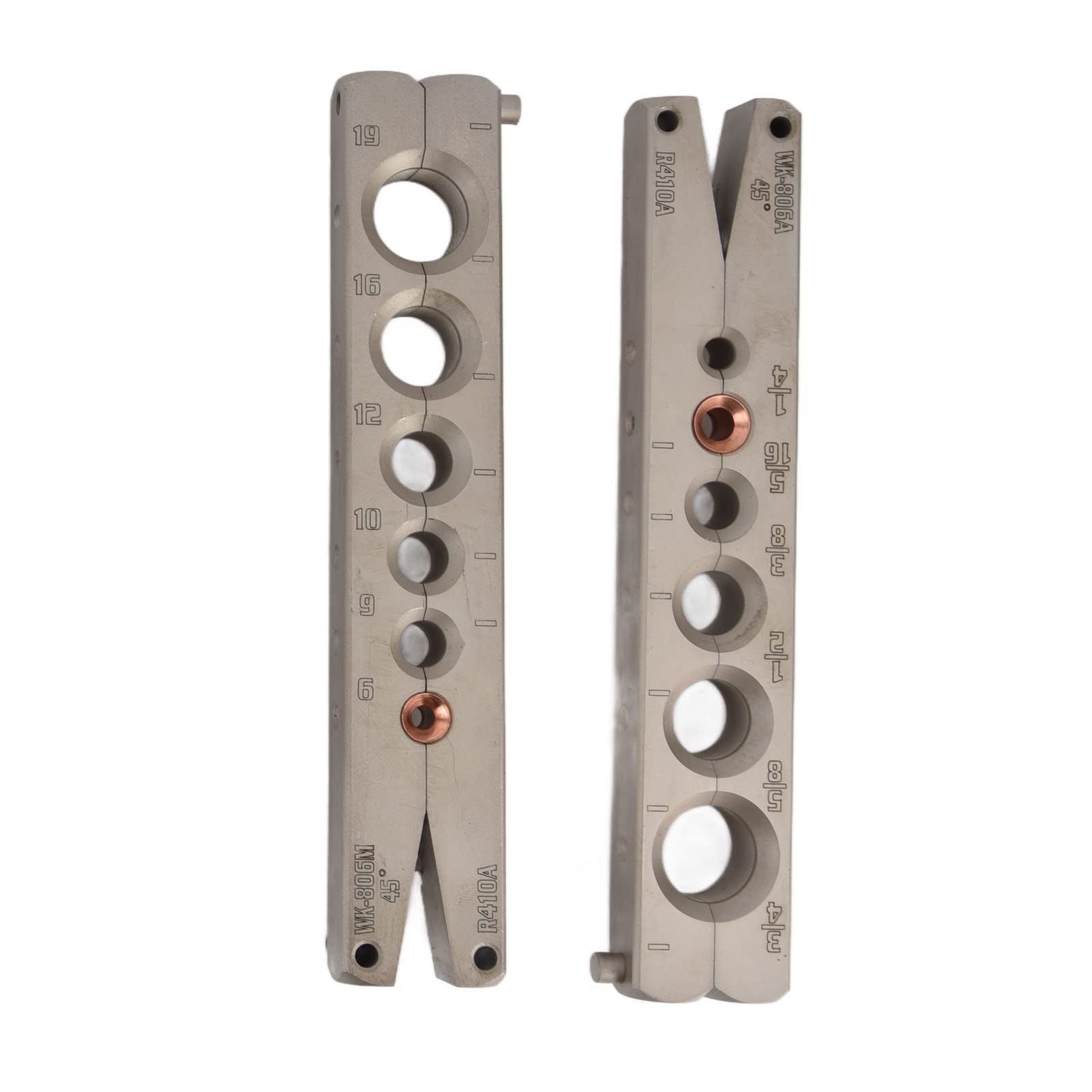 Kit de Herramientas de Abocardado, con Abrazaderas de Doble Abocardado Métricas Y en Pulgadas, Herramienta de Abocardado en Línea Kit de Servicio de Tubería con Cortatubos para Conexión de Tuberías