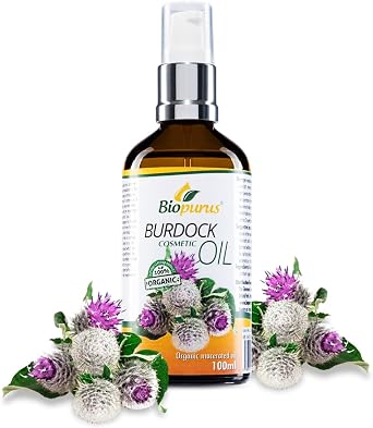 Certified Organic Burdock Macerated Cosmetic Oil 100ml Biopurus