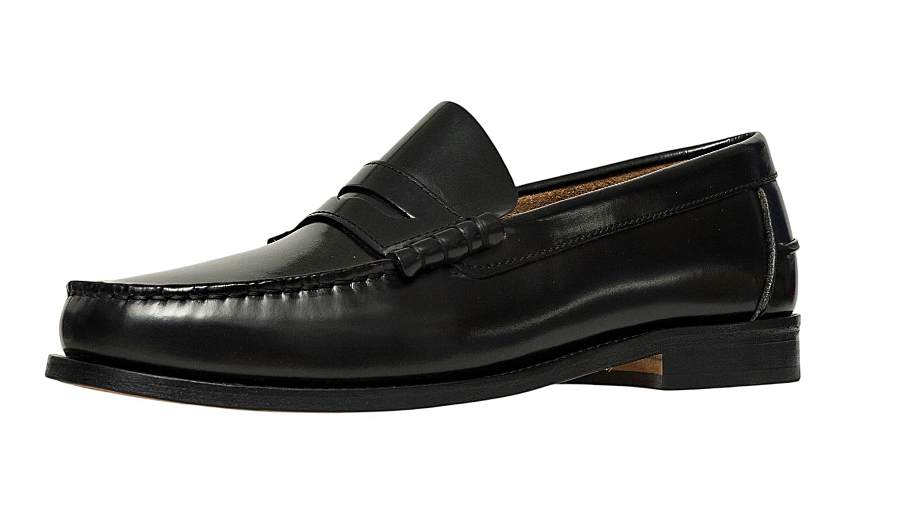 Del Rosario Herren Penny Loafer – Handgefertigt in Portugal – Blake-Machart, Echtleder, durchgenähte Ledersohle, LWG-Zertifiziert