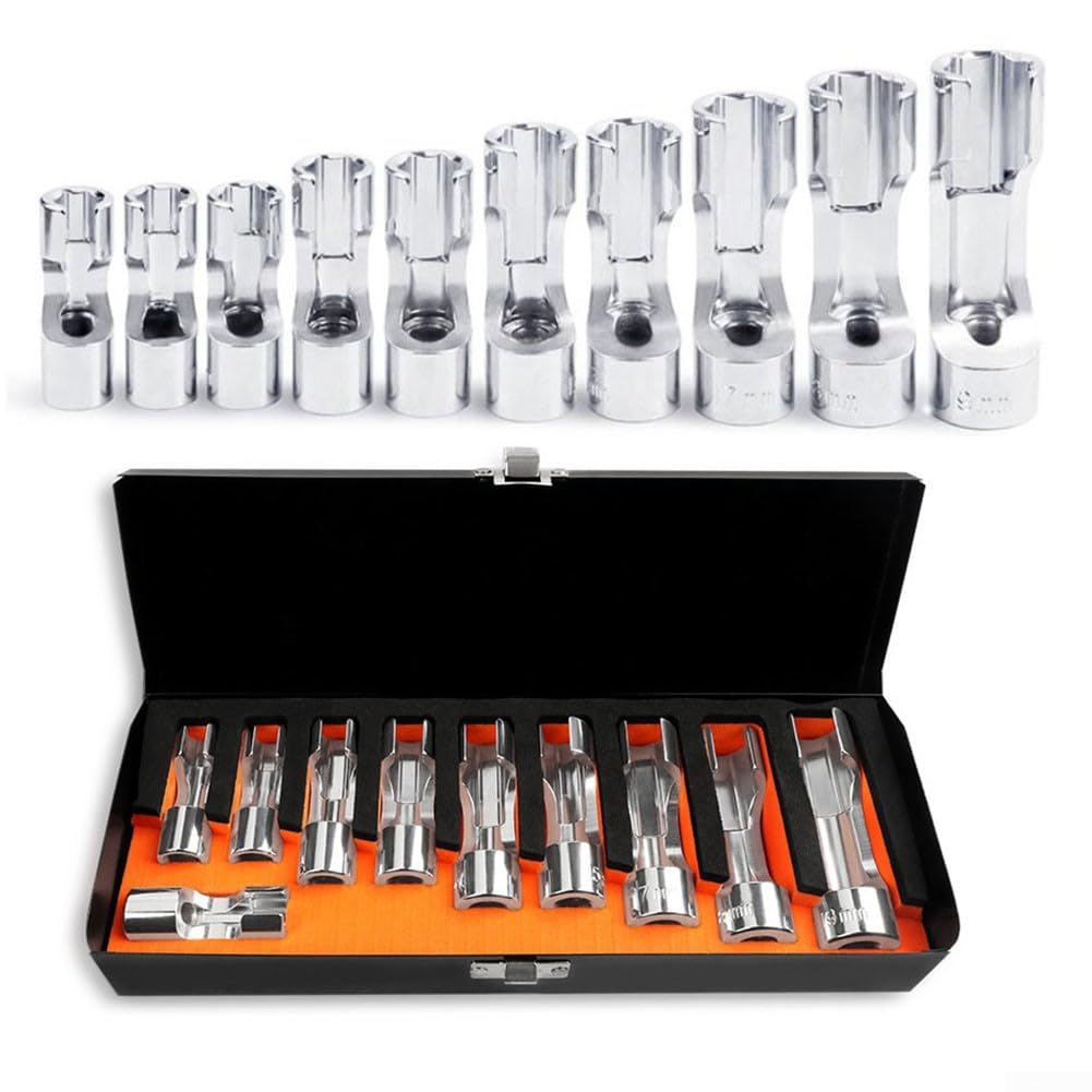 Offener Steckschlüssel Satz 10-19mm 3/8 Zoll Chrom Vanadium
