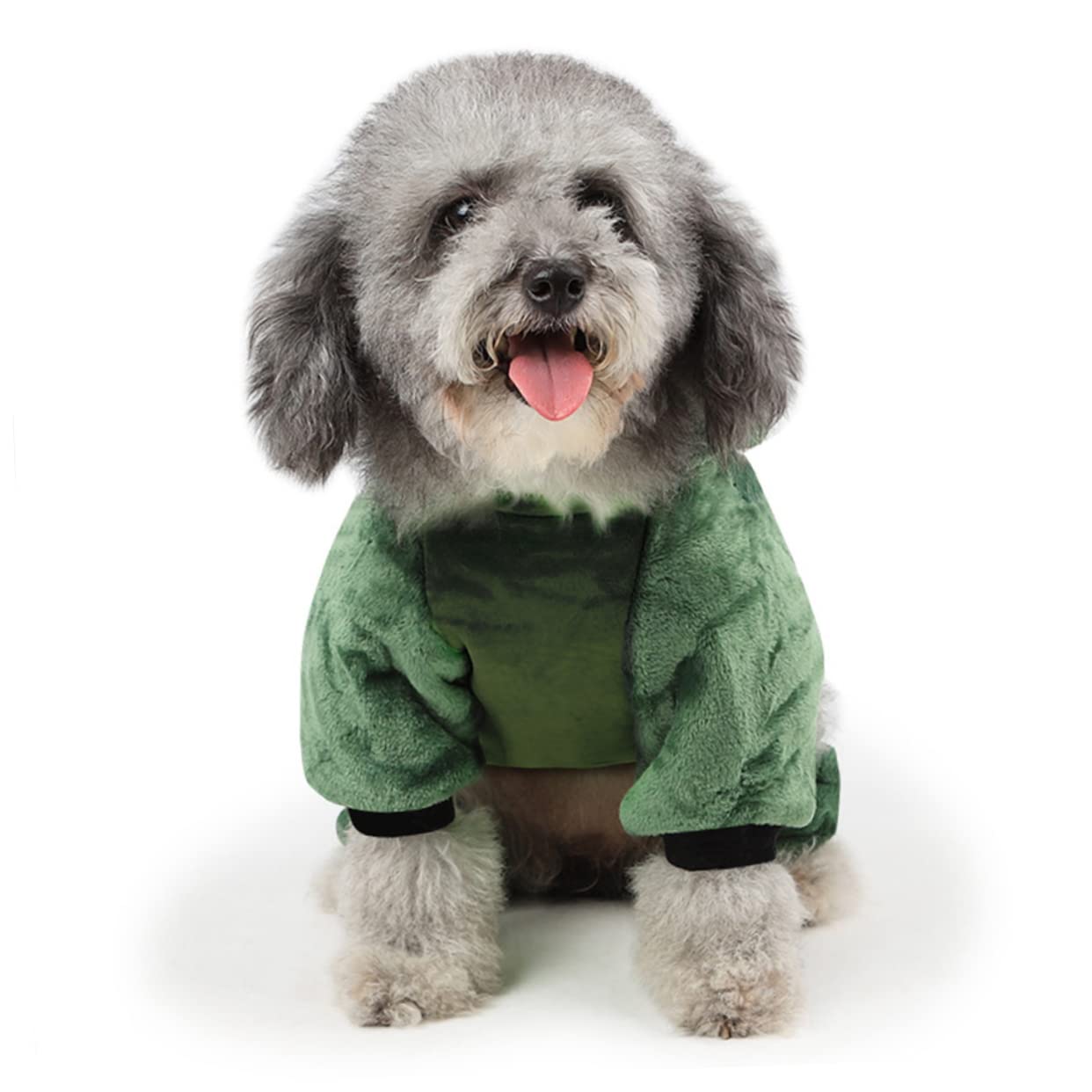 Didiseaon 3pezzi Costume Per Cani Xl Abbigliamento Per Animali Domestici Caldo e Morbido Per Halloween Feste e Occasioni Speciali