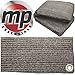 Produktbild MP Essentials atmungsaktiv und Wetterfest Outdoor Teppich Vlies/Bodenvlies Zelt & Markise, ANTHRACITE & GREY, 2.5 x 3m
