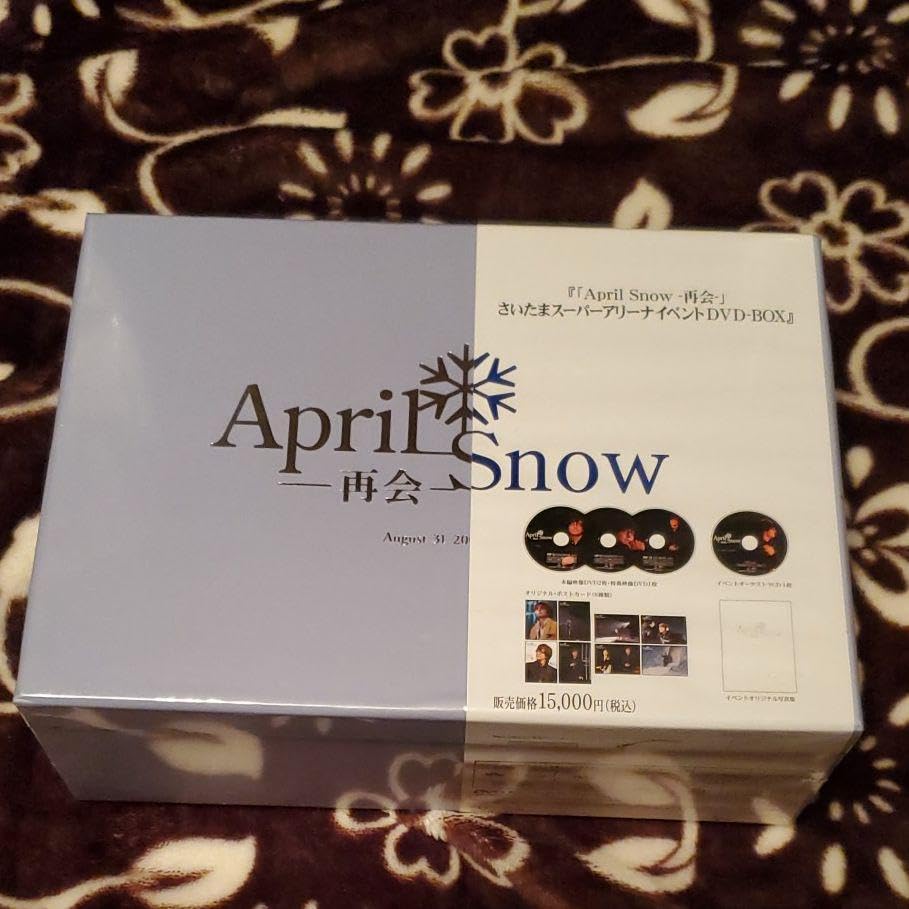 Amazon.co.jp: ◇ ◇ April Snow - Reunion - Event DVD-BOX : Toys  
