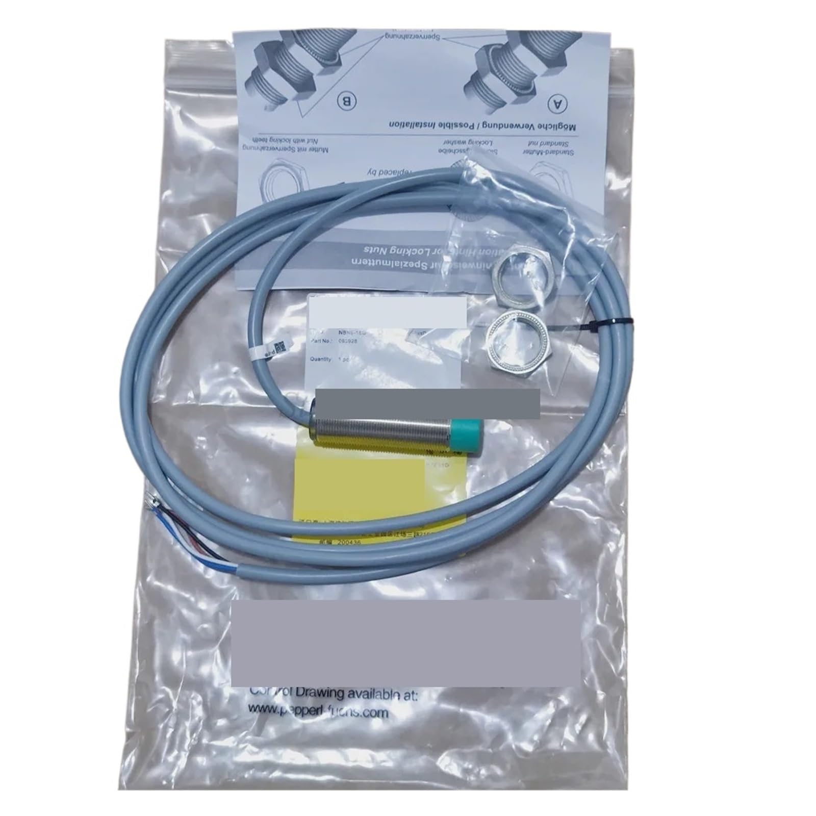 JJKKOZVQF 1PC NBN8-18GM60-A2-V1 -A0-V1 -A2 -A0 Inductive Proximity Switch Sensor(NBN8-18GM60-A0-V1)