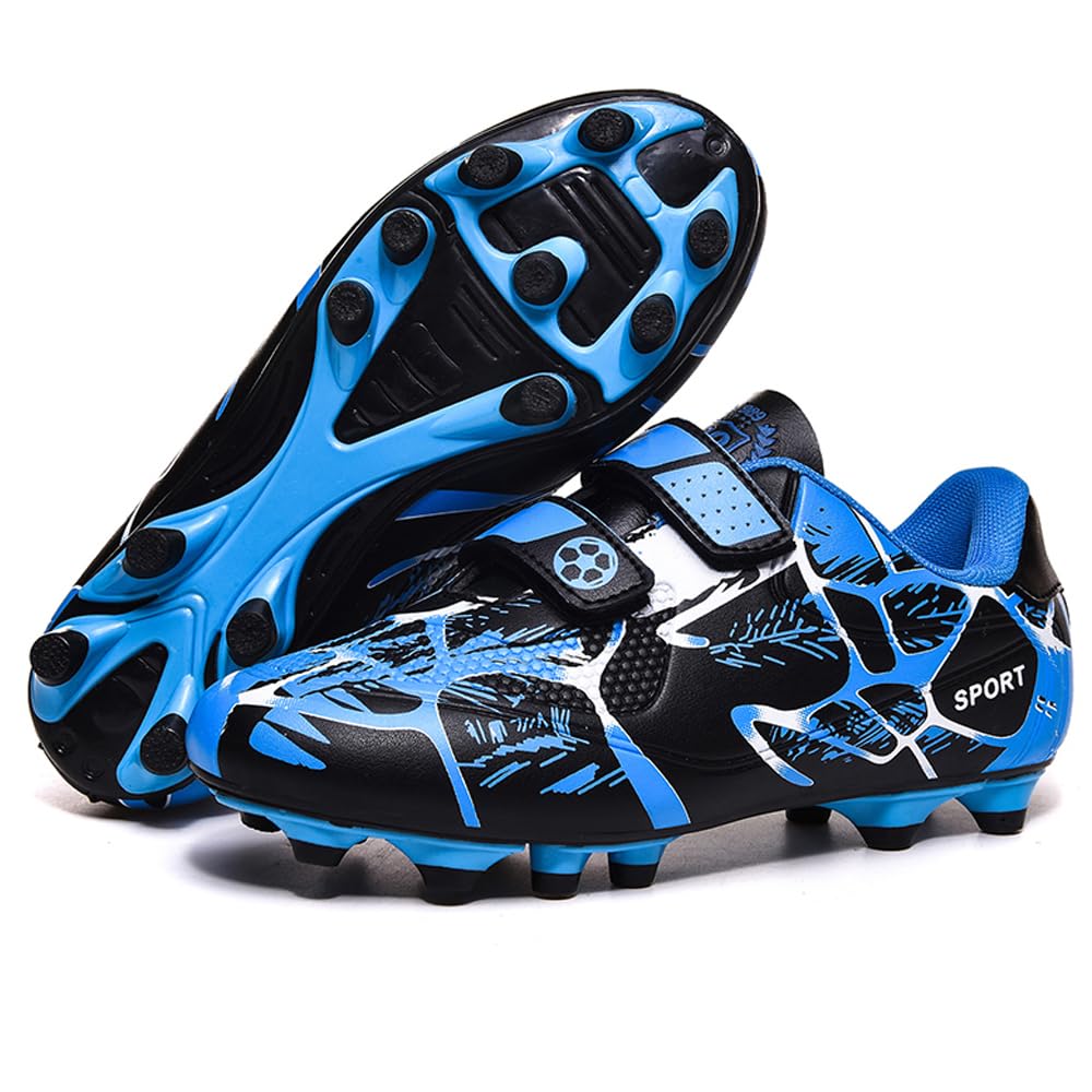 Scarpe da Calcio Ragazzi Scarpe da Calcio Bambini Scarpe da Ginnastica Ragazze Scarpe da Allenamento da Calcio Antiscivolo Unisex 28-37