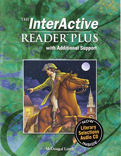 Interactive Reader Plus W/Additional Support: With Audio-CD Grade 8 (Lang of Lit Rev 6-12 00-01)