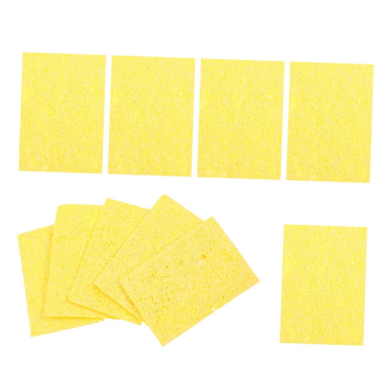 Cabilock Soldering Iron Cleaning Supplies 10 Pack Square Sponge Cleaning Mat for Soldering Irons