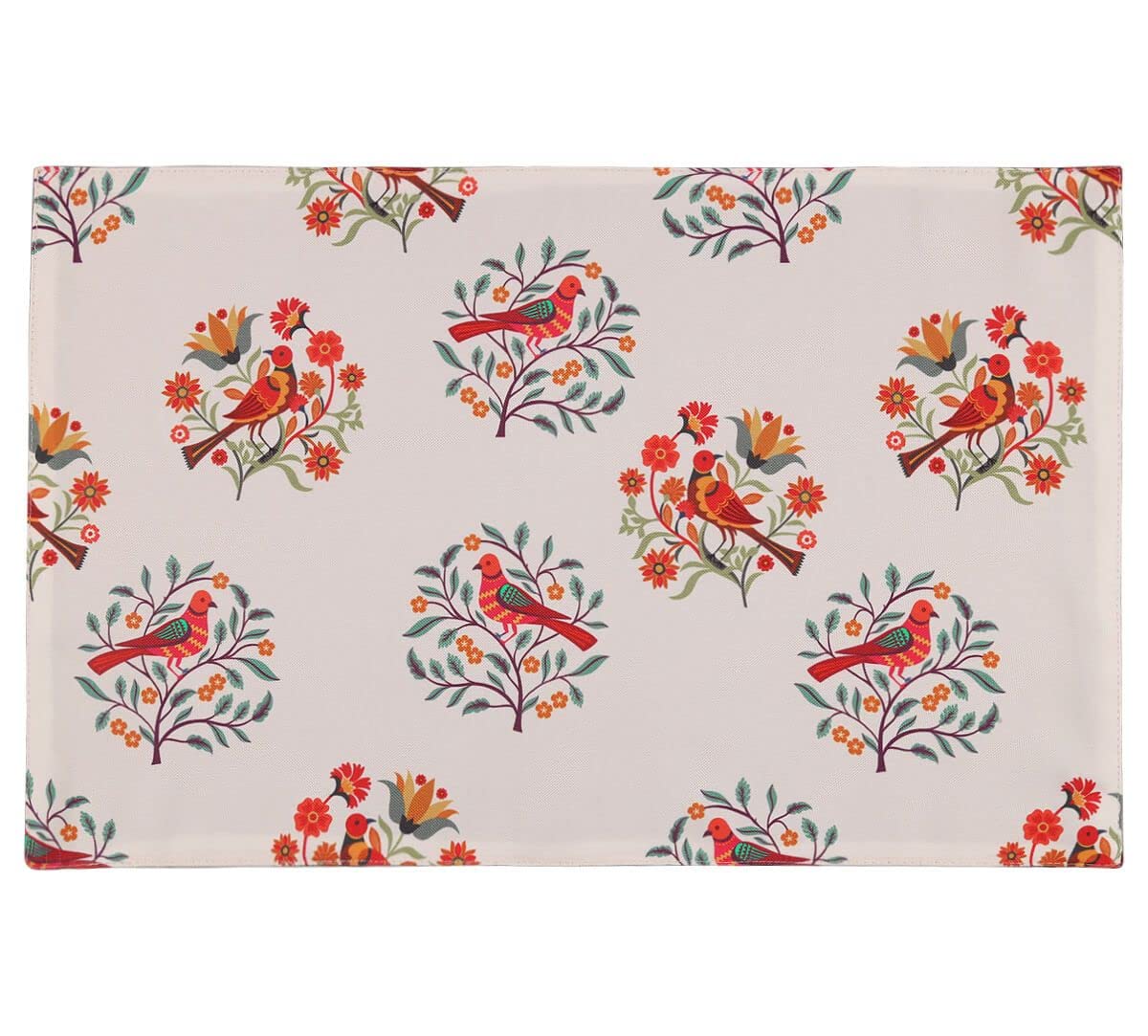 India Circus by Krsnaa Mehta Psittacines Enquiry Table Mats Set of 6 2